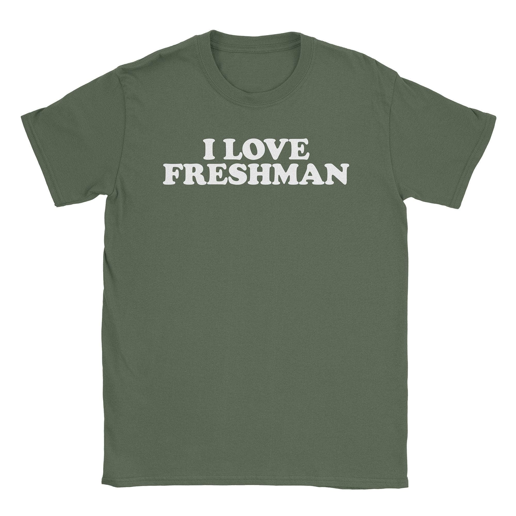 I Love Ã¯Â¸Å½Freshman T-Shirt Hoodie, Sweatshirt | CiraTrend.com (Image 5)