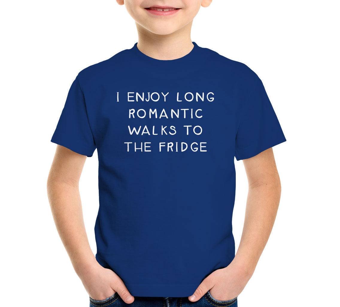 I Enjoy Long Romantic Walks To The Fridge T-Shirt Hoodie, Sweatshirt | CiraTrend.com (Image 5)