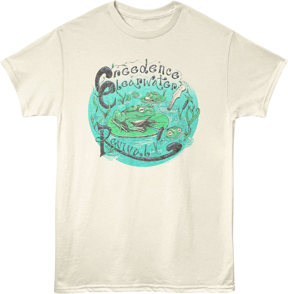 Frogs Creedence Clearwater Revival T-Shirt Hoodie, Sweatshirt | CiraTrend.com (Image 1)