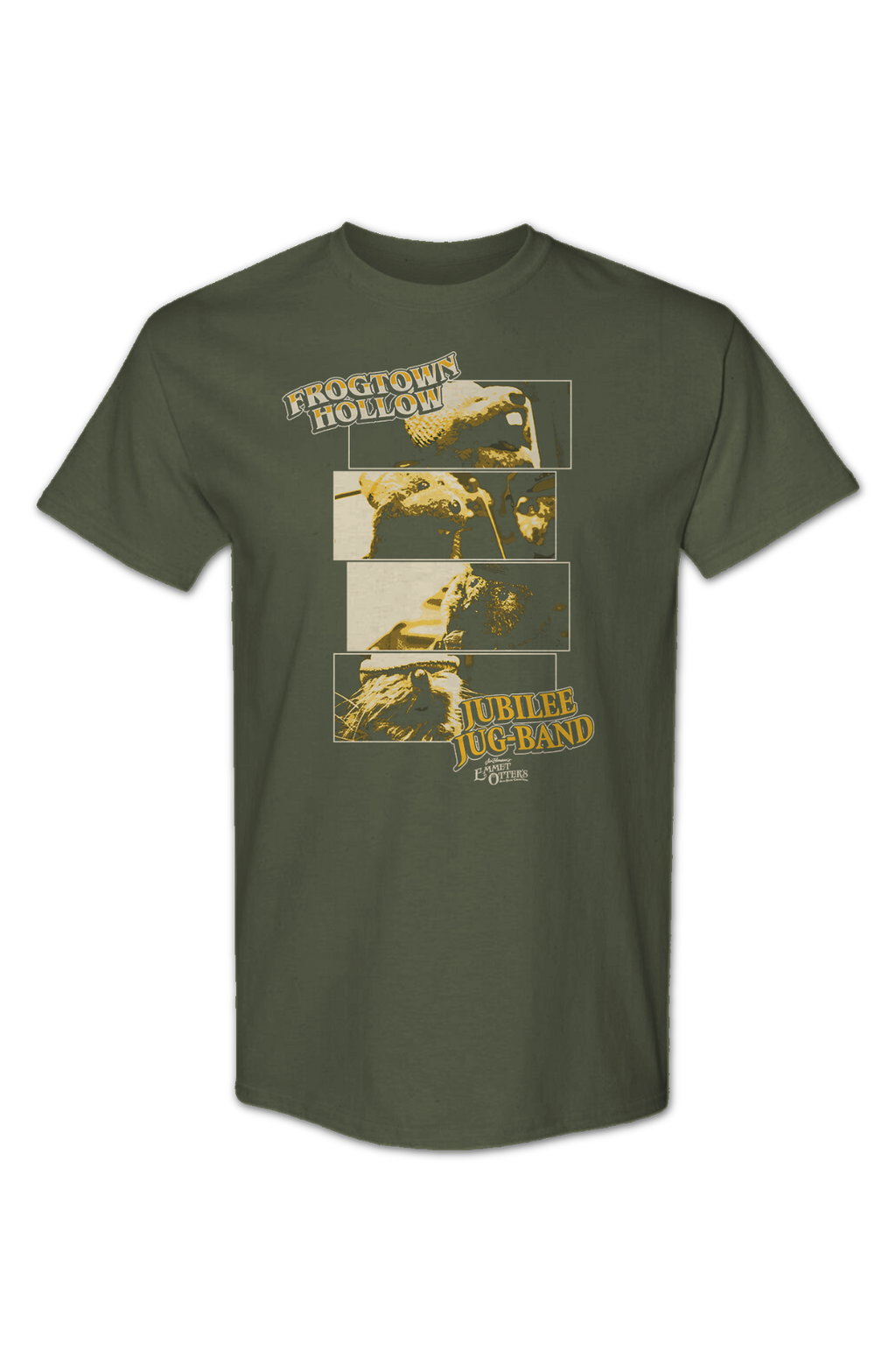 Frogtown Hollow Jubilee Jug-Band Collage Emmet Otter T-Shirt Hoodie, Sweatshirt | CiraTrend.com (Image 2)