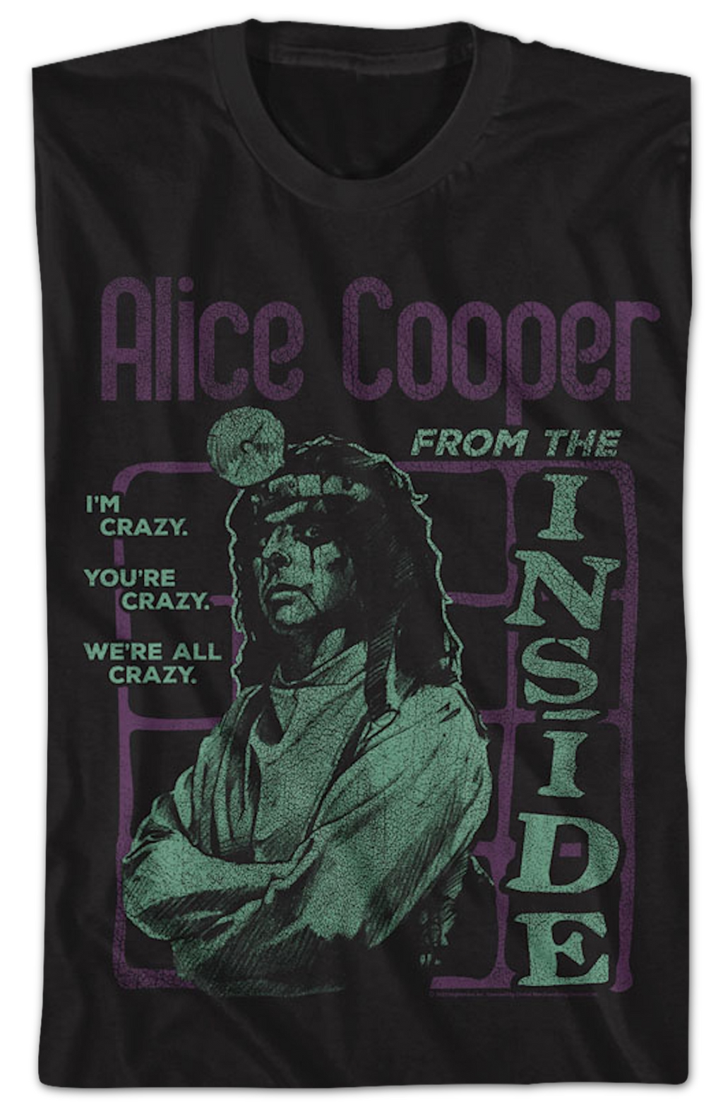 From The Inside Alice Cooper T-Shirt Hoodie, Sweatshirt | CiraTrend.com (Image 2)