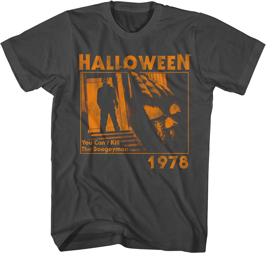 Front & Back 1978 Boogeyman Halloween T-Shirt Hoodie, Sweatshirt | CiraTrend.com (Image 1)