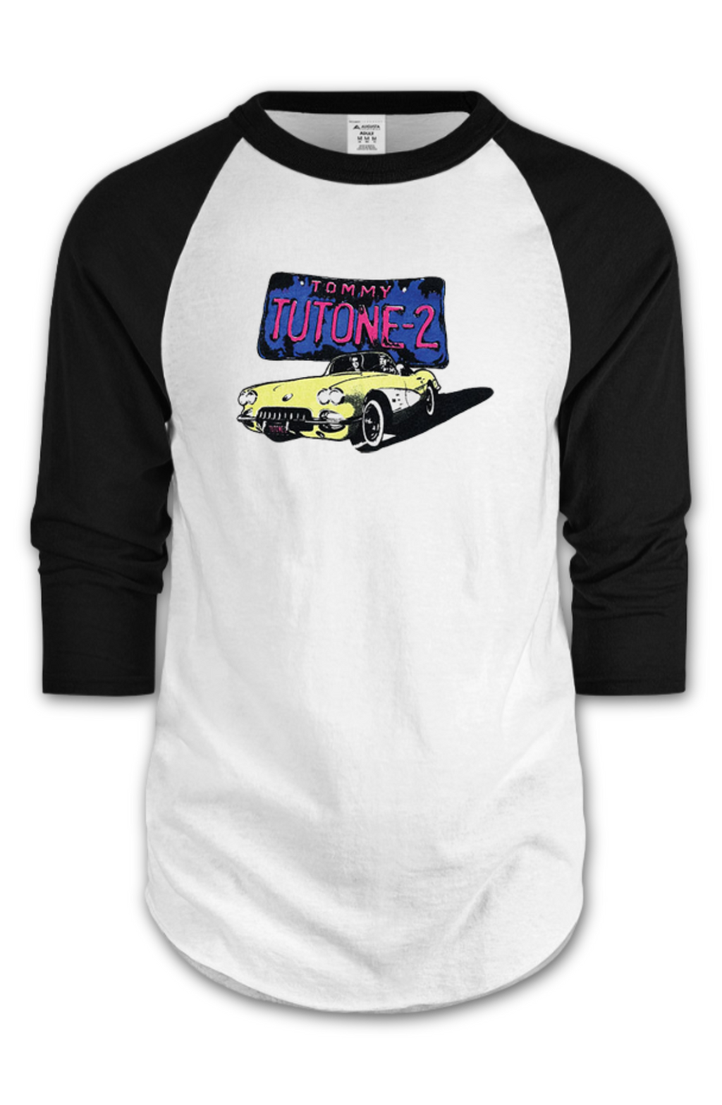 Front & Back Tommy Tutone Raglan Baseball Shirt Hoodie, Sweatshirt | CiraTrend.com (Image 2)