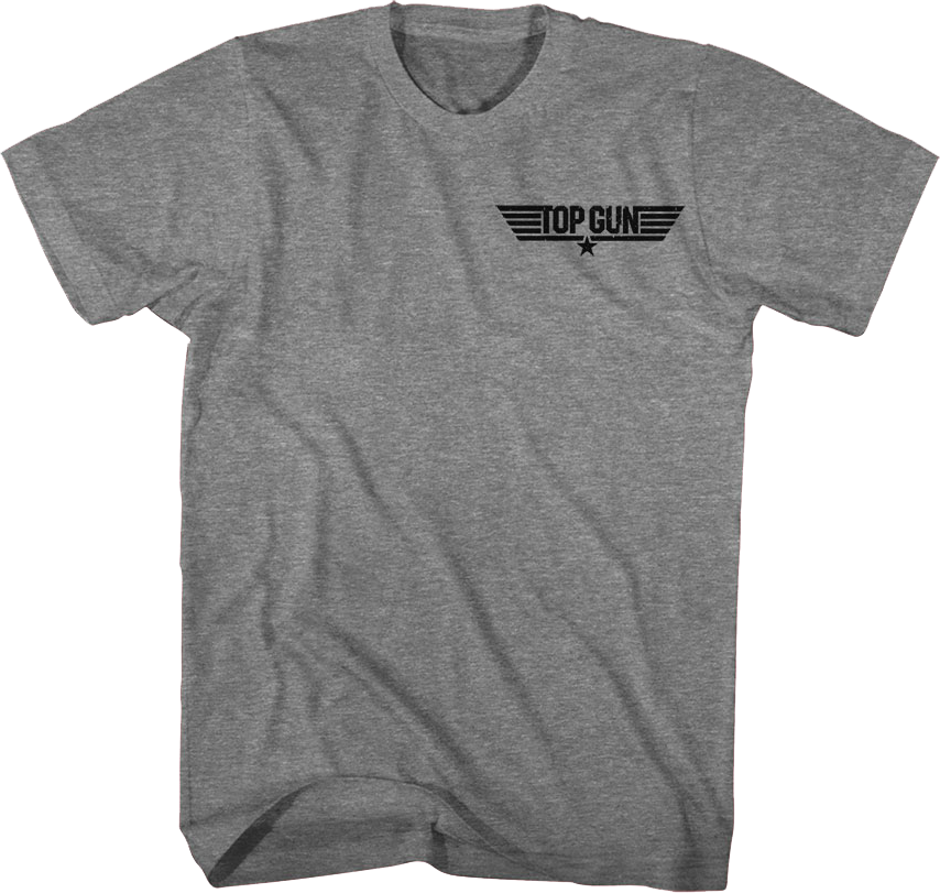 Front & Back Because I Was Inverted Top Gun T-Shirt Hoodie, Sweatshirt | CiraTrend.com (Image 3)