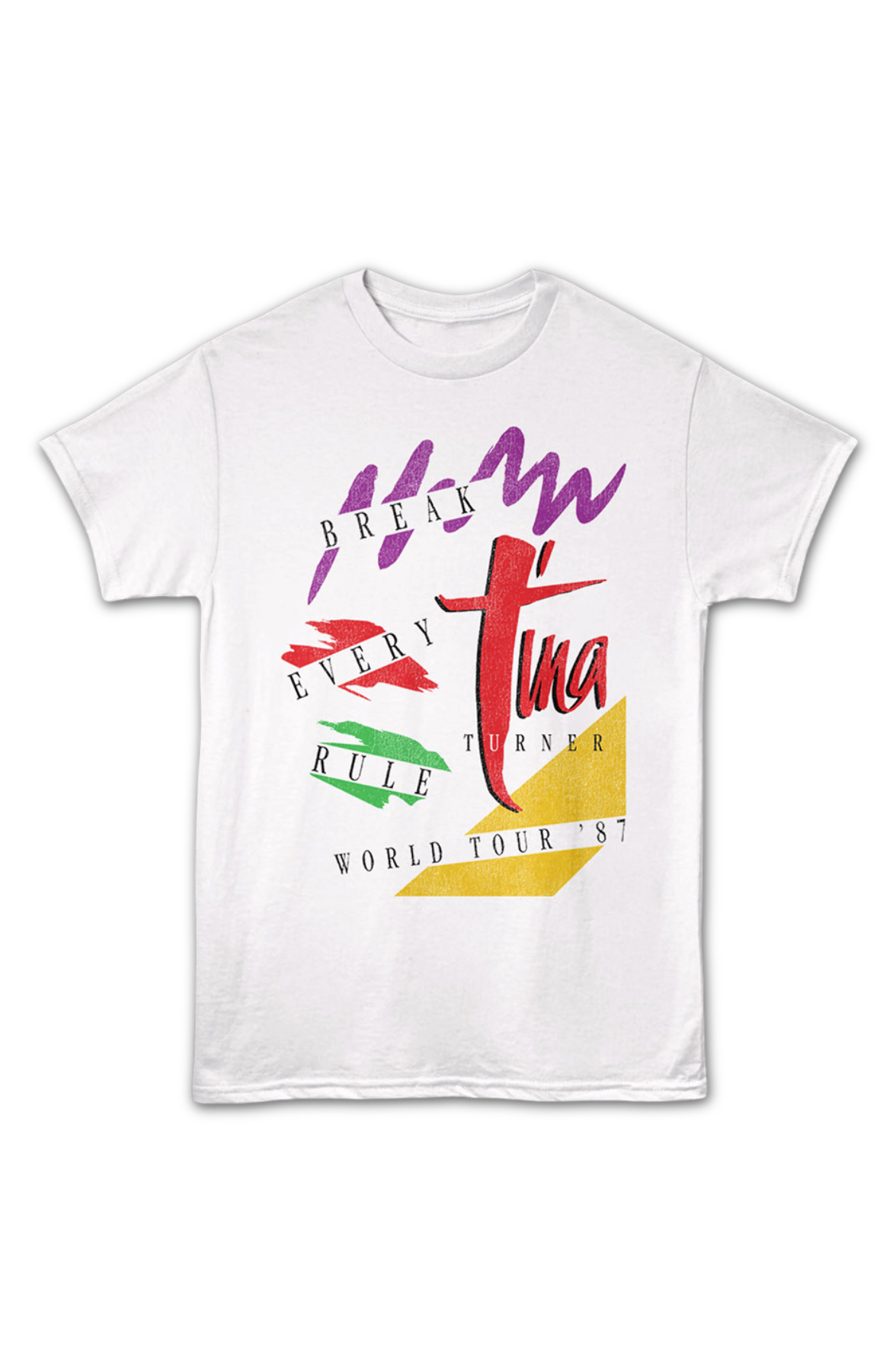 Front & Back Break Every Rule World Tour '87 Tina Turner T-Shirt Hoodie, Sweatshirt | CiraTrend.com (Image 2)