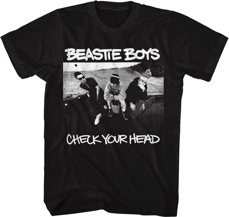 Front & Back Check Your Head Beastie Boys T-Shirt Hoodie, Sweatshirt | CiraTrend.com (Image 1)