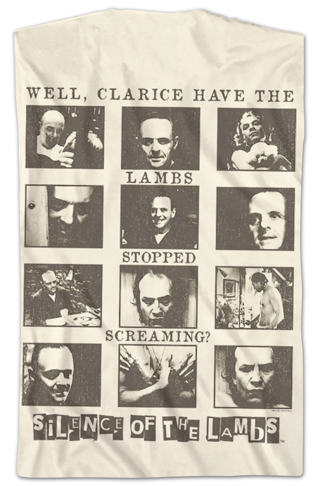Front & Back Collage Silence of the Lambs T-Shirt Hoodie, Sweatshirt | CiraTrend.com (Image 2)