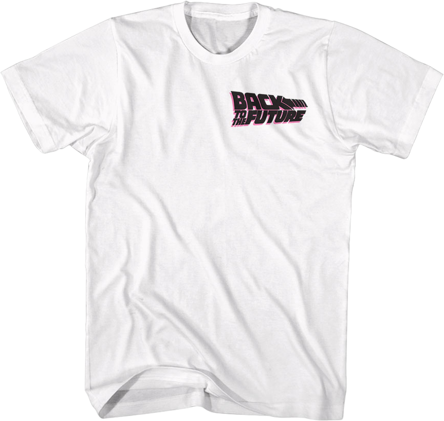 Front & Back DeLorean Back To The Future T-Shirt Hoodie, Sweatshirt | CiraTrend.com (Image 3)