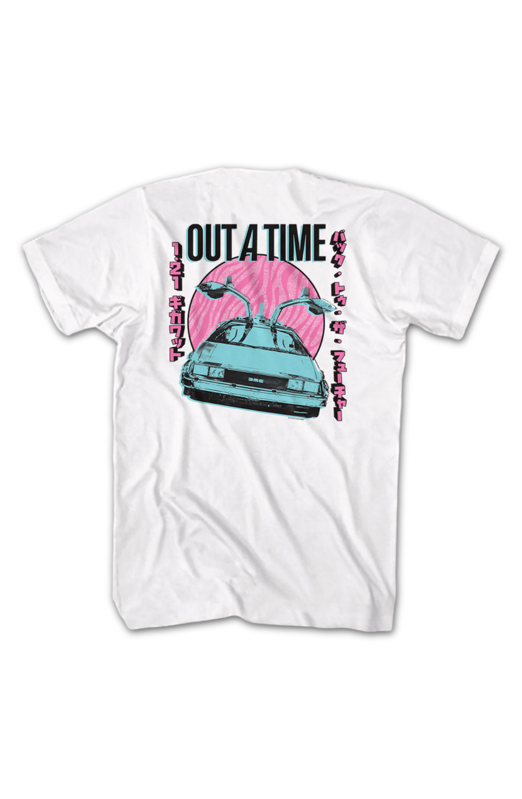 Front & Back DeLorean Back To The Future T-Shirt Hoodie, Sweatshirt | CiraTrend.com (Image 2)