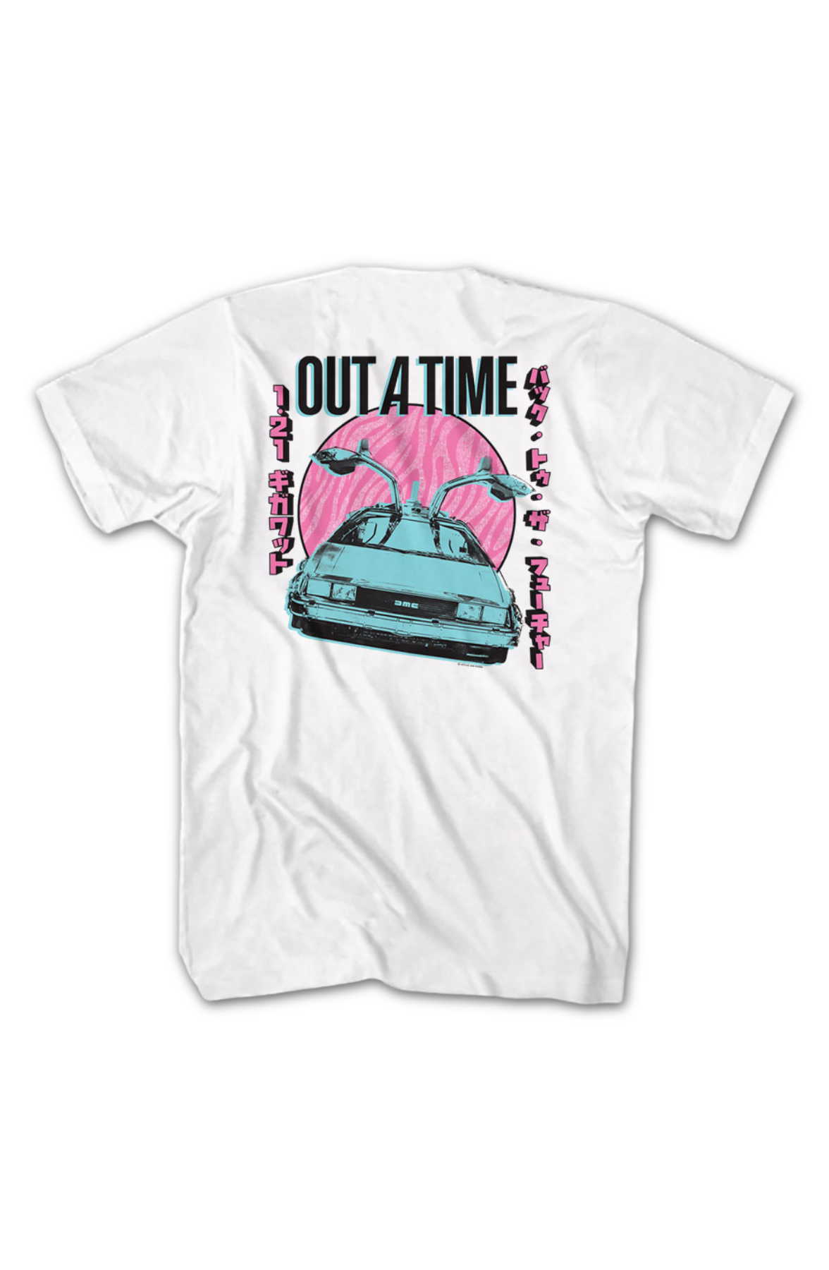 Front & Back DeLorean Back To The Future T-Shirt Hoodie, Sweatshirt | CiraTrend.com (Image 2)