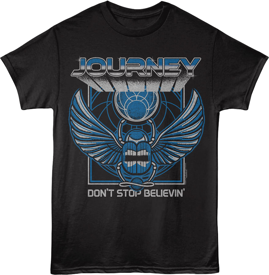 Front & Back Don't Stop Believin' Journey T-Shirt Hoodie, Sweatshirt | CiraTrend.com (Image 1)