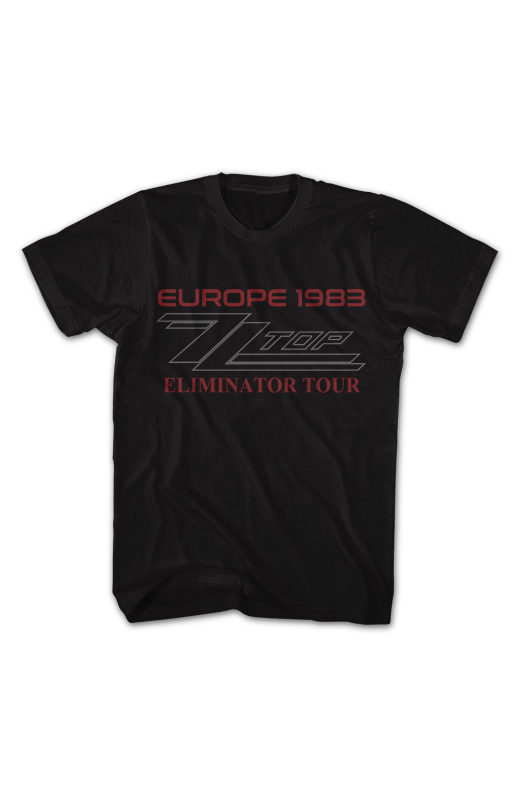 Front & Back Europe 1983 Eliminator Tour ZZ Top T-Shirt Hoodie, Sweatshirt | CiraTrend.com (Image 2)