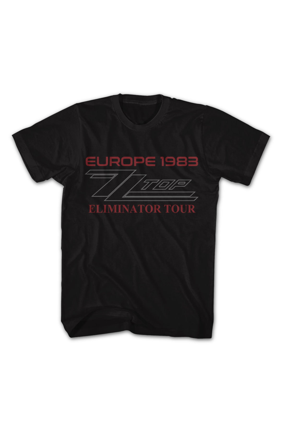 Front & Back Europe 1983 Eliminator Tour ZZ Top T-Shirt Hoodie, Sweatshirt | CiraTrend.com (Image 2)