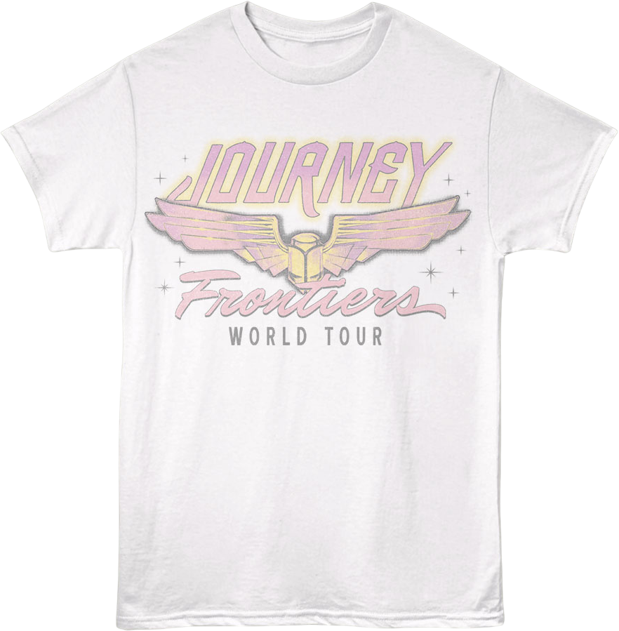 Front & Back Frontiers World Tour Journey T-Shirt Hoodie, Sweatshirt | CiraTrend.com (Image 1)