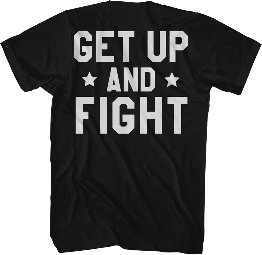Front & Back Get Up Muhammad Ali T-Shirt Hoodie, Sweatshirt | CiraTrend.com (Image 3)