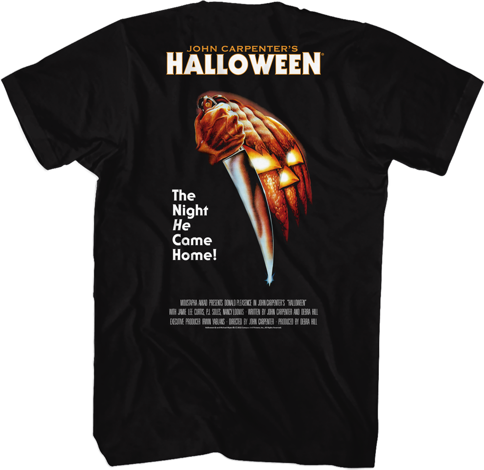 Front & Back Halloween T-Shirt Hoodie, Sweatshirt | CiraTrend.com (Image 1)