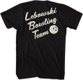 Front & Back Lebowski Bowling Team Big Lebowski T-Shirt Hoodie, Sweatshirt | CiraTrend.com (Image 1)