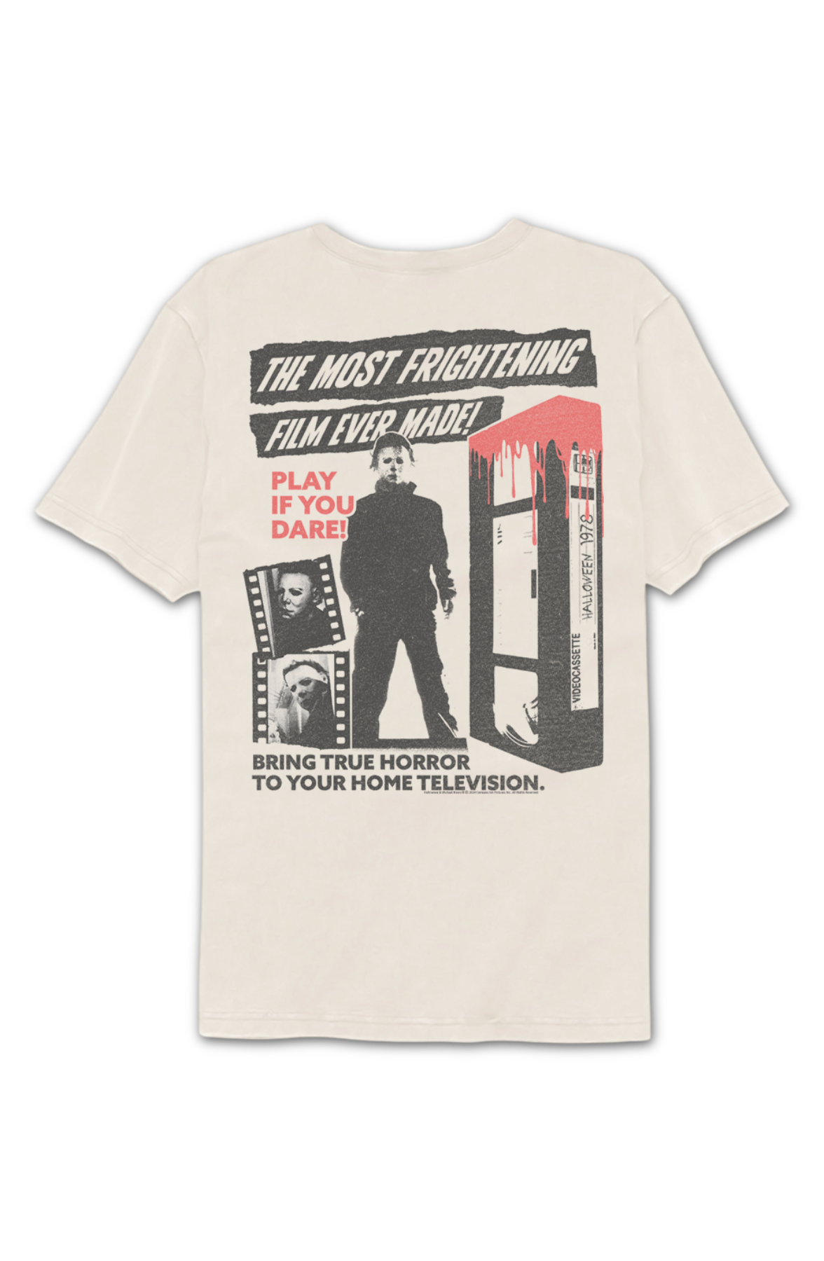 Front & Back True Horror Halloween Comfort Colors Brand T-Shirt Hoodie, Sweatshirt | CiraTrend.com (Image 2)