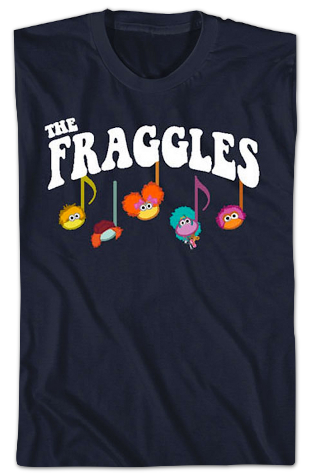 Front & Back Music Notes Fraggle Rock T-Shirt Hoodie, Sweatshirt | CiraTrend.com (Image 2)