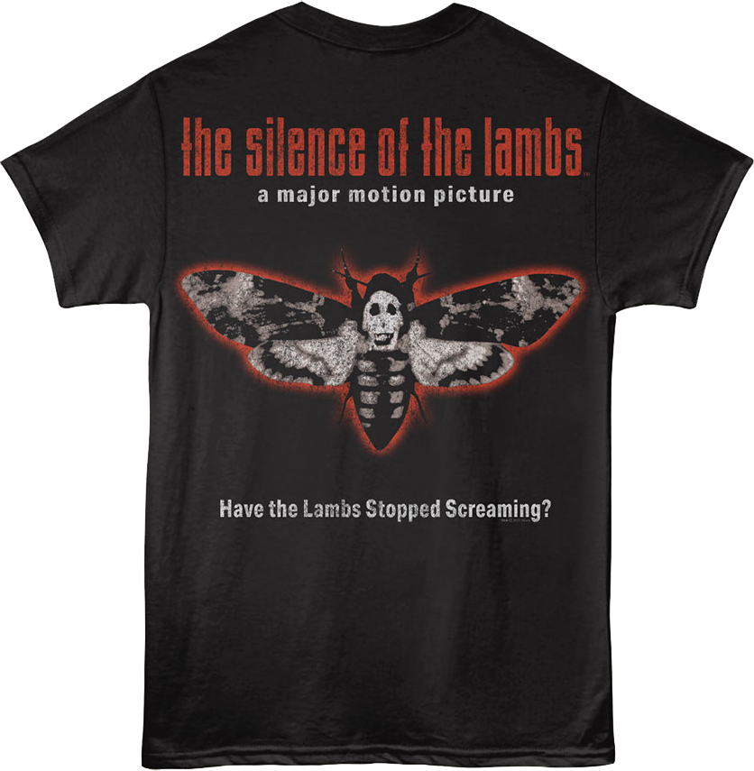 Front & Back Poster Silence of the Lambs T-Shirt Hoodie, Sweatshirt | CiraTrend.com (Image 3)