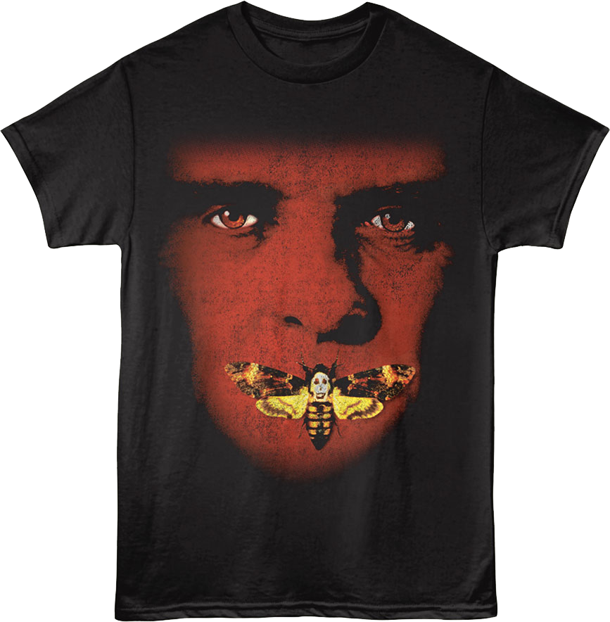 Front & Back Poster Silence of the Lambs T-Shirt Hoodie, Sweatshirt | CiraTrend.com (Image 1)