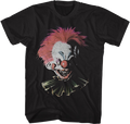 Front & Back Retro Alien Bozos Killer Klowns From Outer Space T-Shirt Hoodie, Sweatshirt | CiraTrend.com (Image 1)