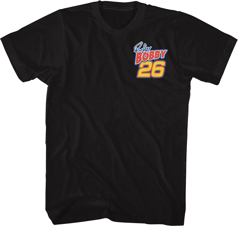 Front & Back Ricky Bobby Talladega Nights T-Shirt Hoodie, Sweatshirt | CiraTrend.com (Image 3)