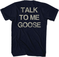 Front & Back Talk To Me Goose Top Gun T-Shirt Hoodie, Sweatshirt | CiraTrend.com (Image 1)