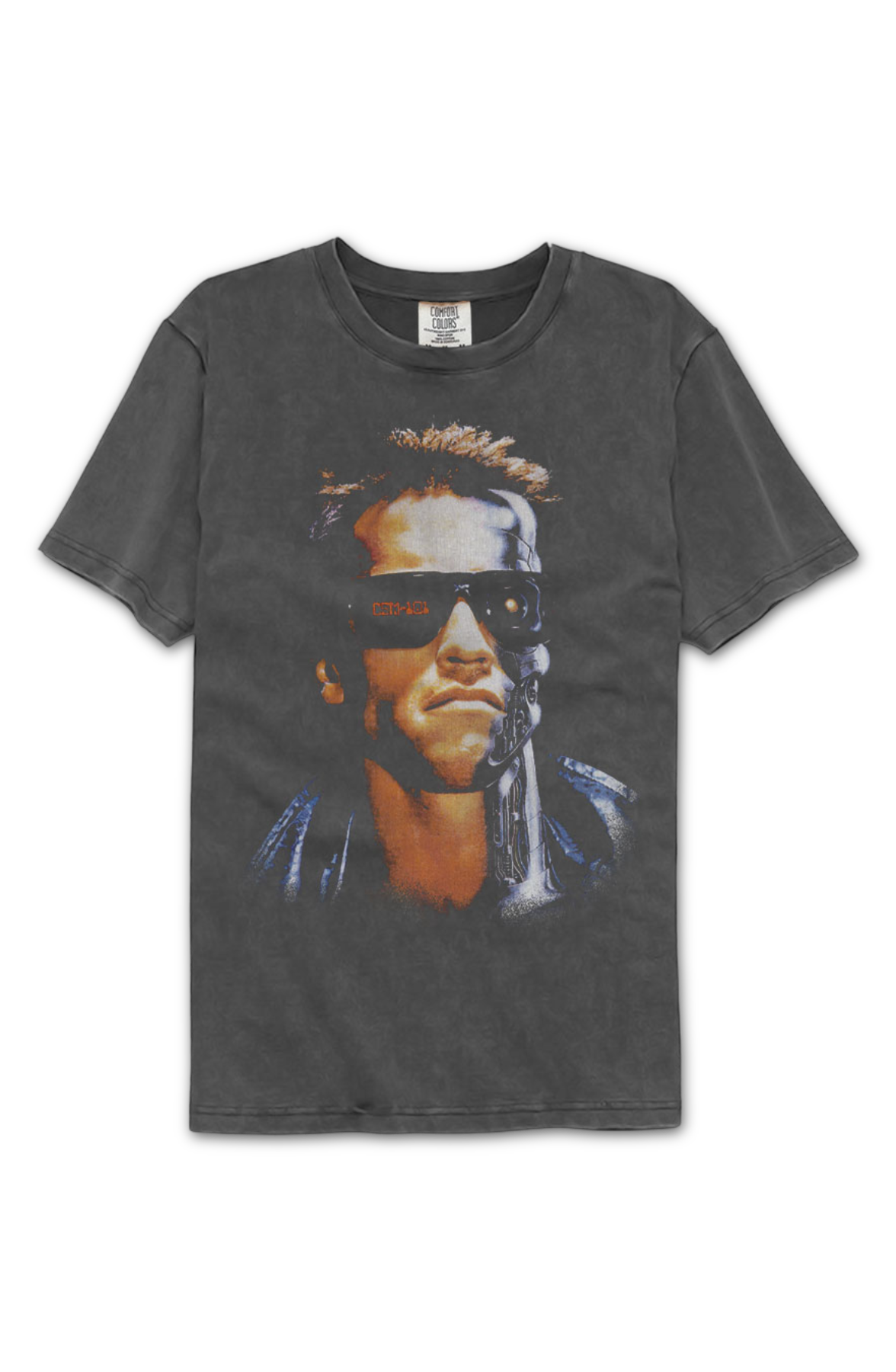 Front & Back Terminator Comfort Colors Brand T-Shirt Hoodie, Sweatshirt | CiraTrend.com (Image 2)