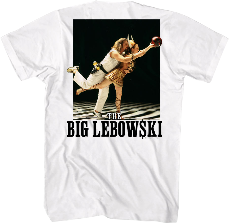 Front & Back The Dude Abides Big Lebowski T-Shirt Hoodie, Sweatshirt | CiraTrend.com (Image 3)
