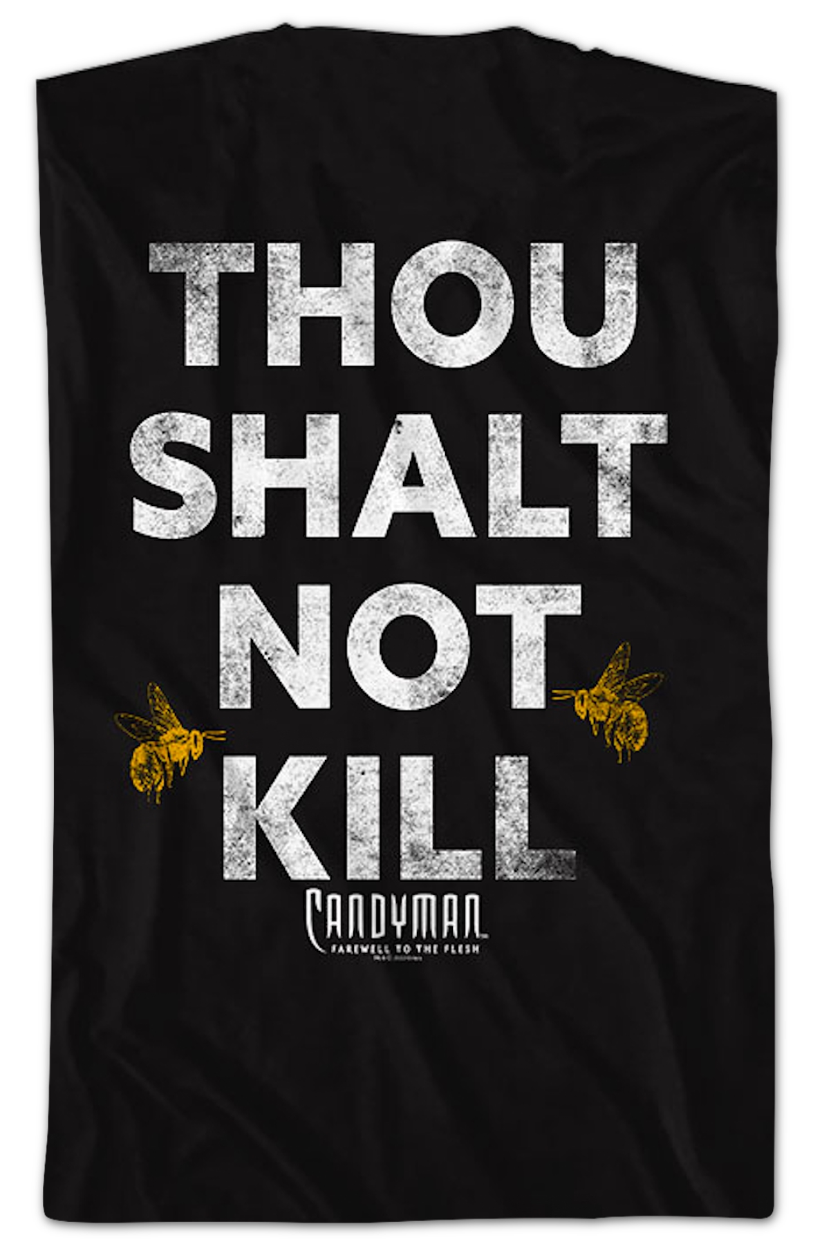 Front & Back Thou Shalt Not Kill Candyman T-Shirt Hoodie, Sweatshirt | CiraTrend.com (Image 2)