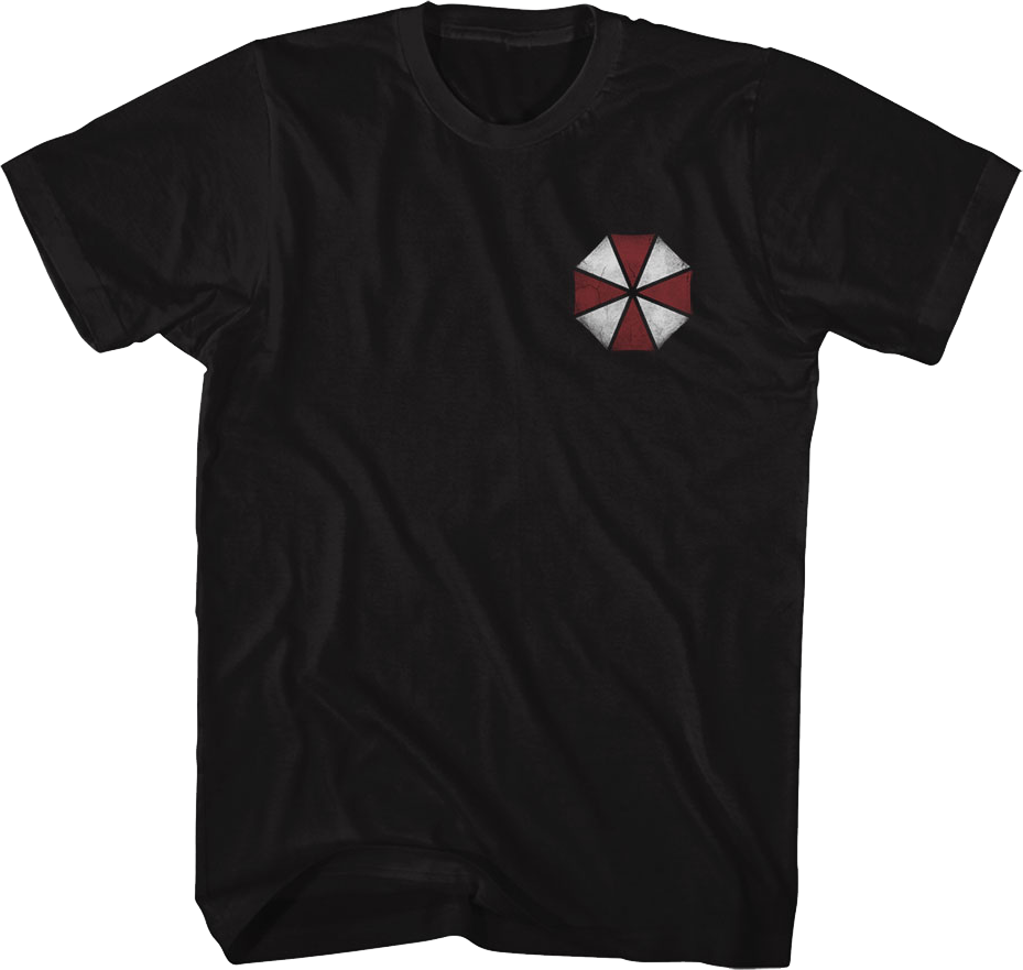 Front & Back Umbrella Corporation Logo Resident Evil T-Shirt Hoodie, Sweatshirt | CiraTrend.com (Image 3)