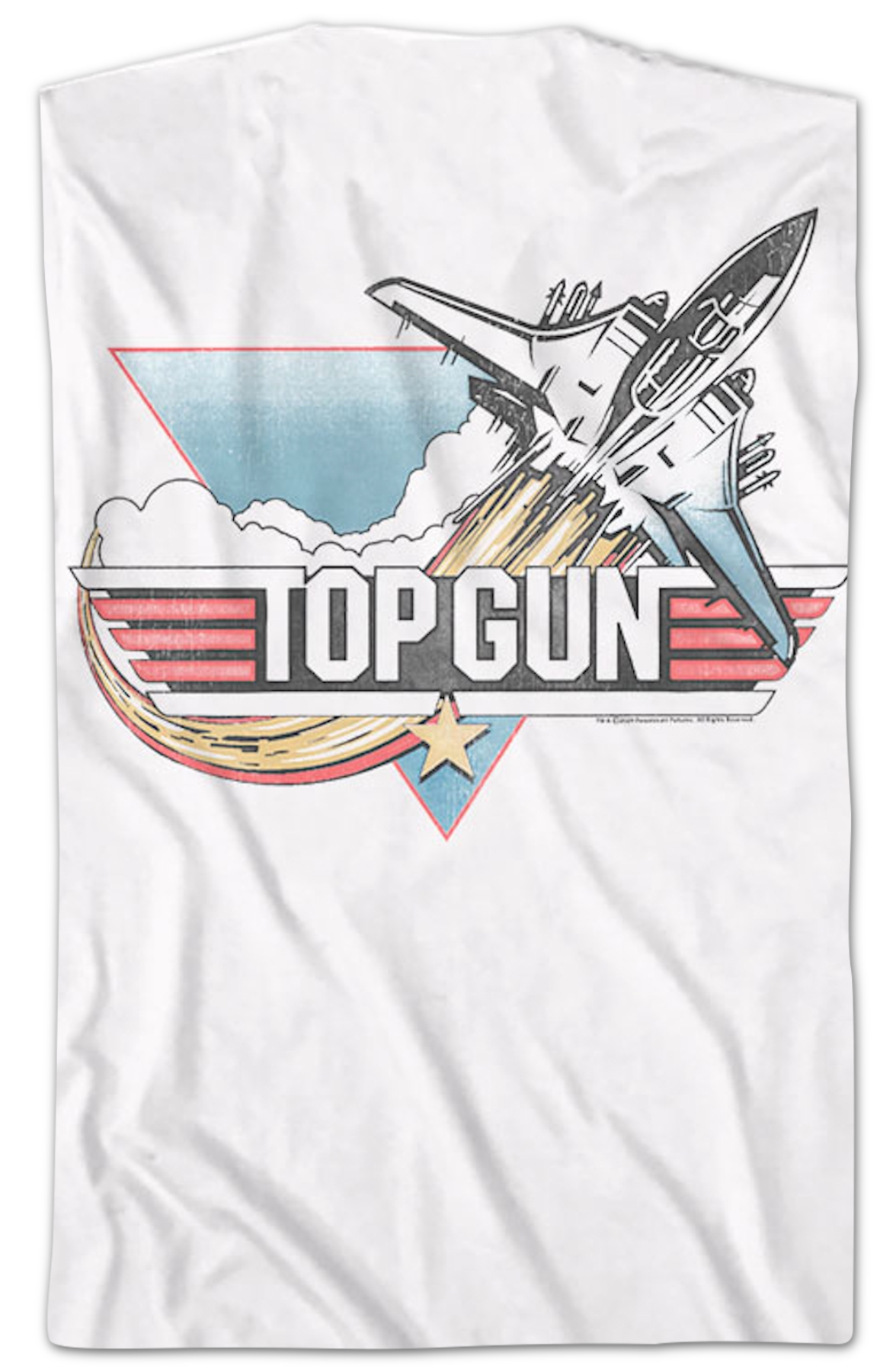 Front & Back Vintage Logo Top Gun T-Shirt Hoodie, Sweatshirt | CiraTrend.com (Image 2)