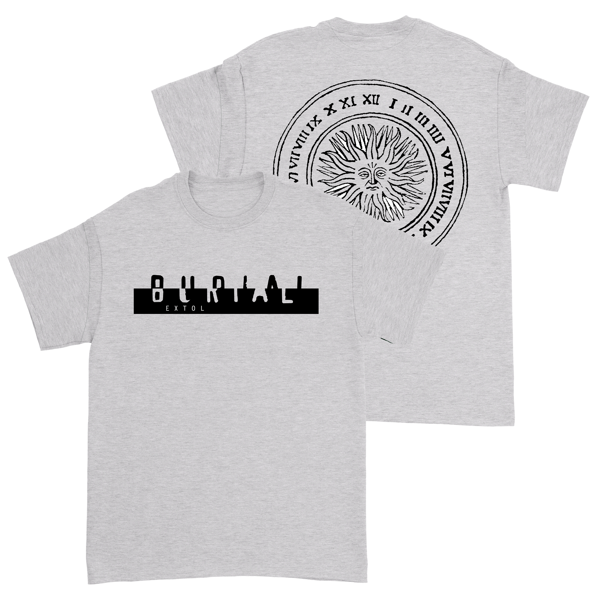 EXTOL - Burial T-Shirt - Ash
