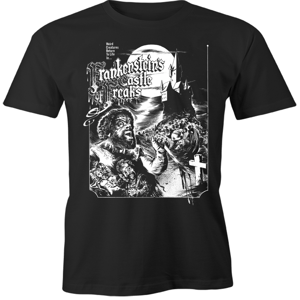 FRANKENSTEIN'S CASTLE of FREAKS SHIRT Hoodie, Sweatshirt | CiraTrend.com (Image 1)