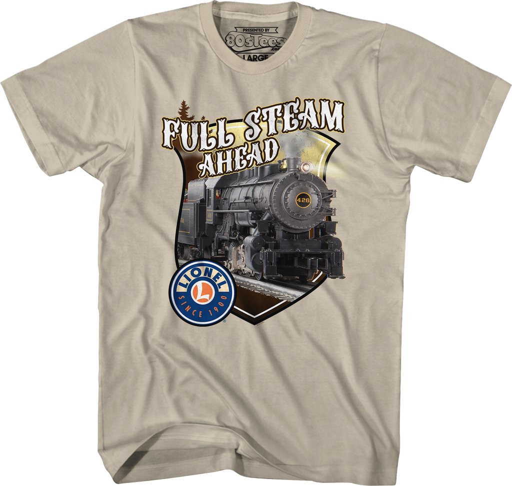 Full Steam Ahead Lionel Trains T-Shirt Hoodie, Sweatshirt | CiraTrend.com (Image 4)