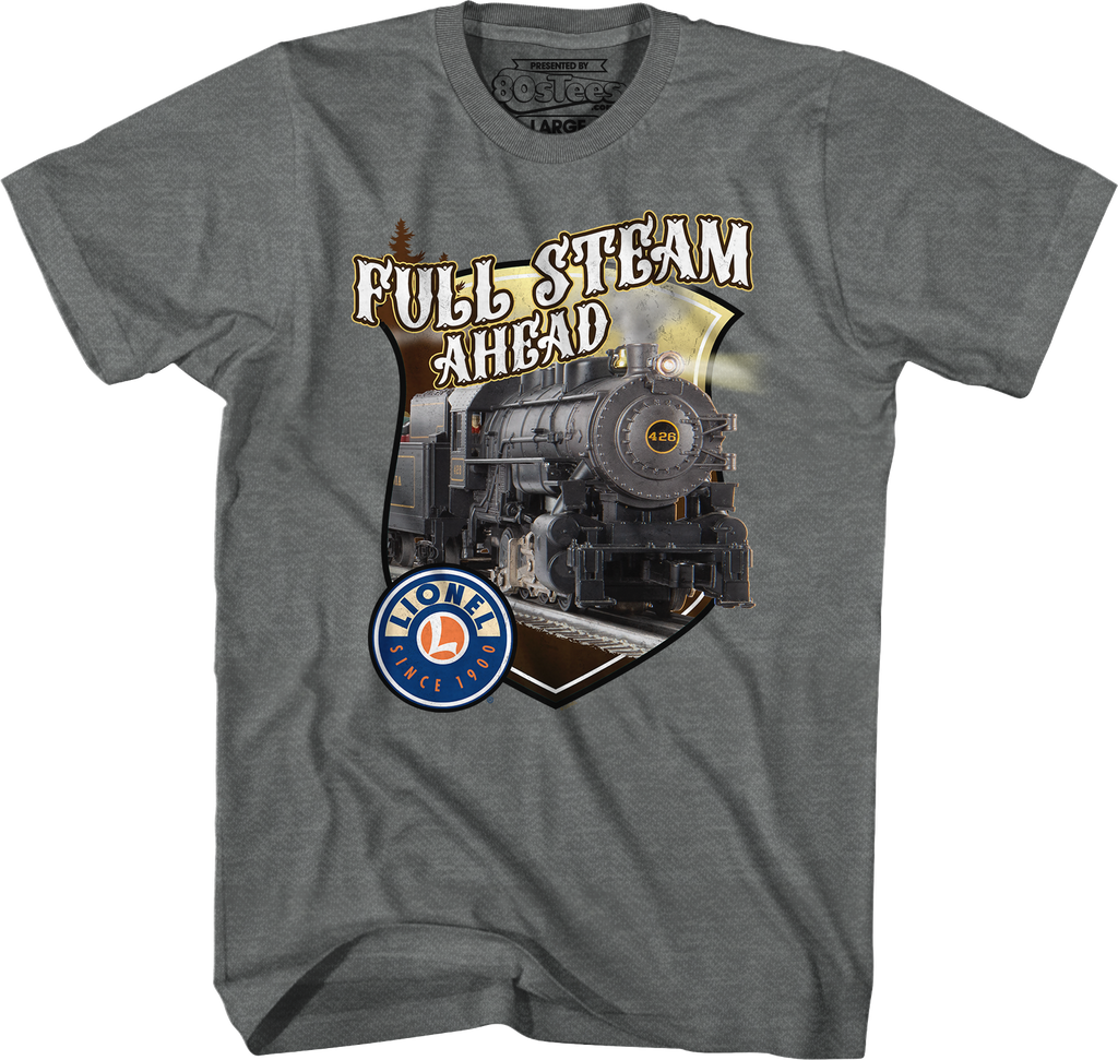 Full Steam Ahead Lionel Trains T-Shirt Hoodie, Sweatshirt | CiraTrend.com (Image 5)