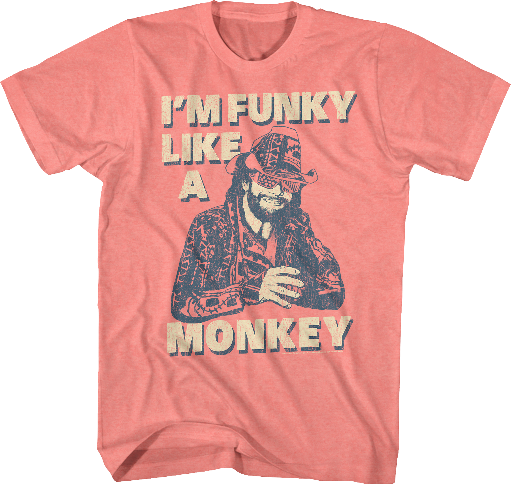 Funky Like A Monkey Macho Man Randy Savage T-Shirt Hoodie, Sweatshirt | CiraTrend.com (Image 1)