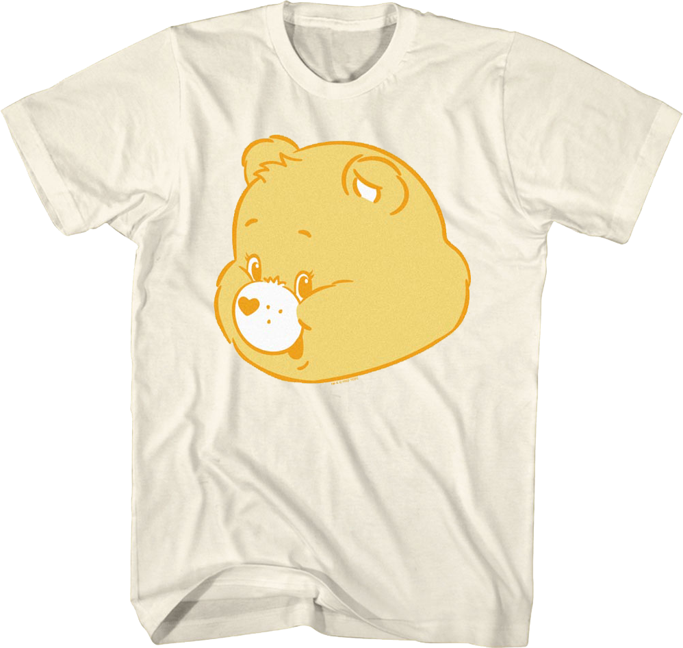 Funshine Bear's Face Care Bears T-Shirt Hoodie, Sweatshirt | CiraTrend.com (Image 1)