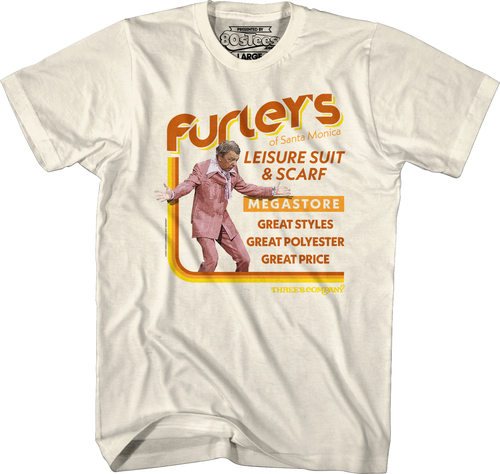 Furley's of Santa Monica Three's Company T-Shirt Hoodie, Sweatshirt | CiraTrend.com (Image 3)