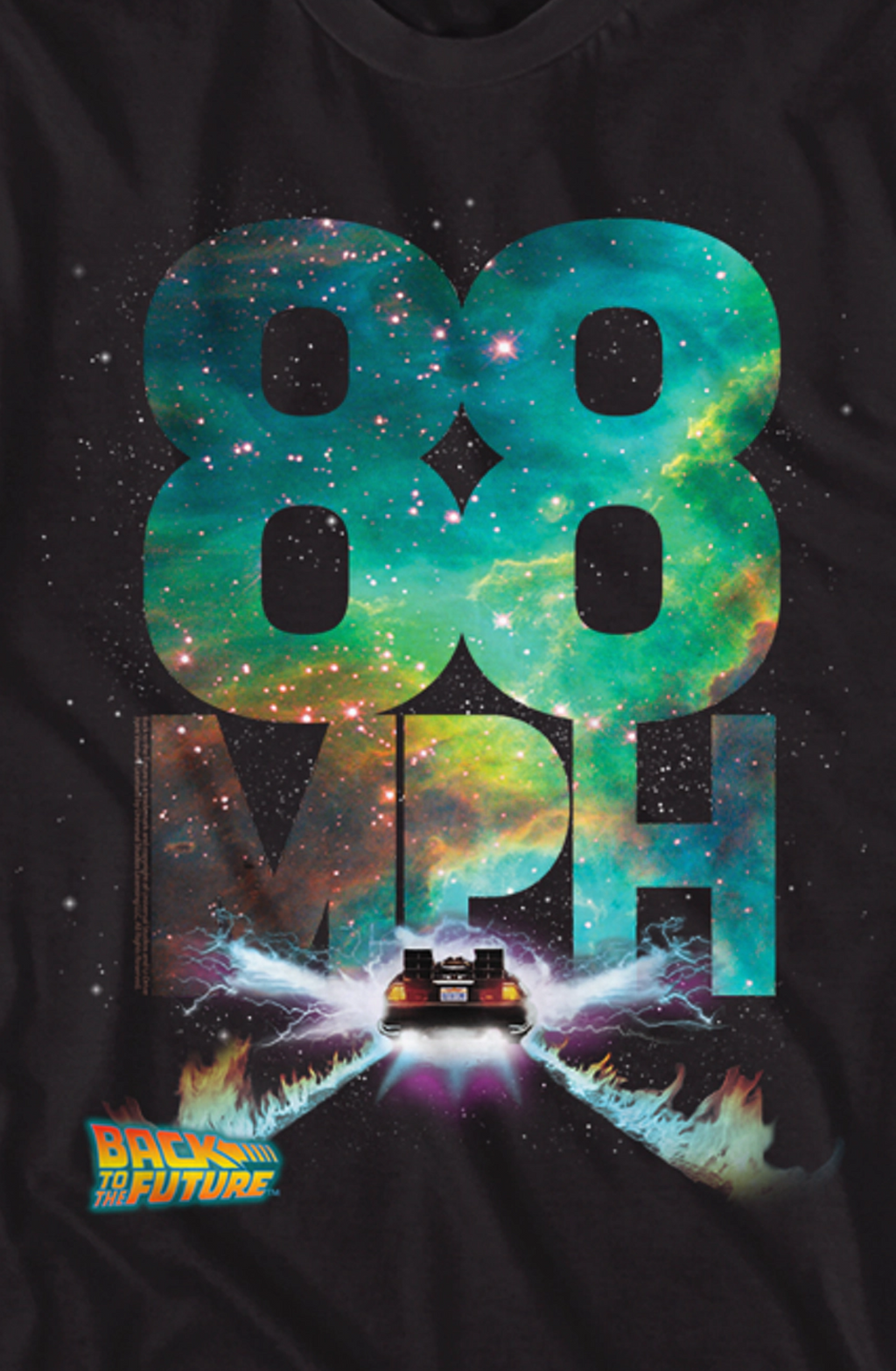 Galactic 88 Miles Per Hour Back To The Future T-Shirt Hoodie, Sweatshirt | CiraTrend.com (Image 2)
