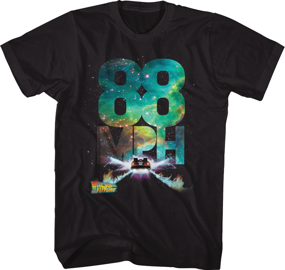 Galactic 88 Miles Per Hour Back To The Future T-Shirt Hoodie, Sweatshirt | CiraTrend.com (Image 1)