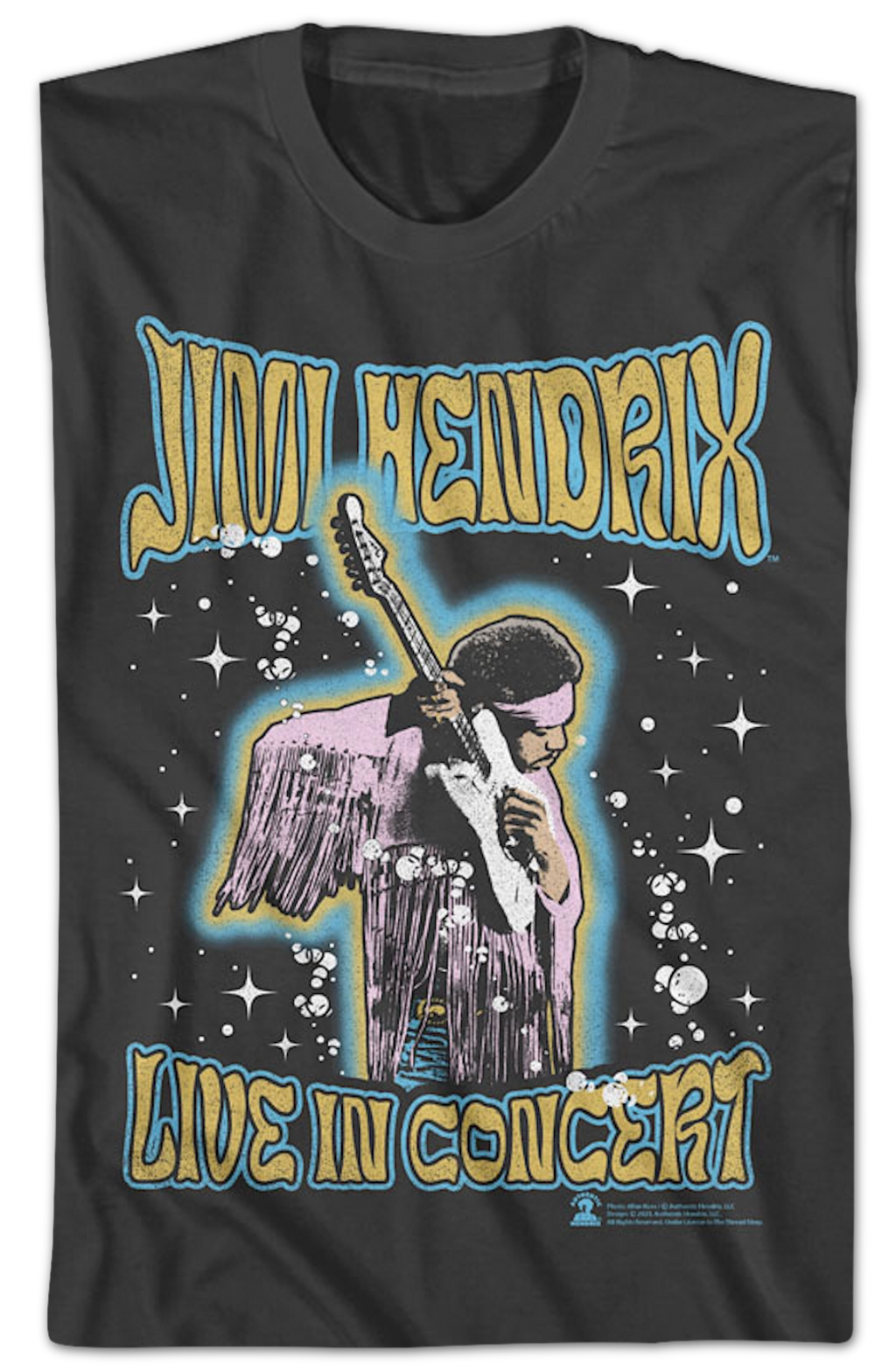 Galactic Concert Jimi Hendrix T-Shirt Hoodie, Sweatshirt | CiraTrend.com (Image 2)