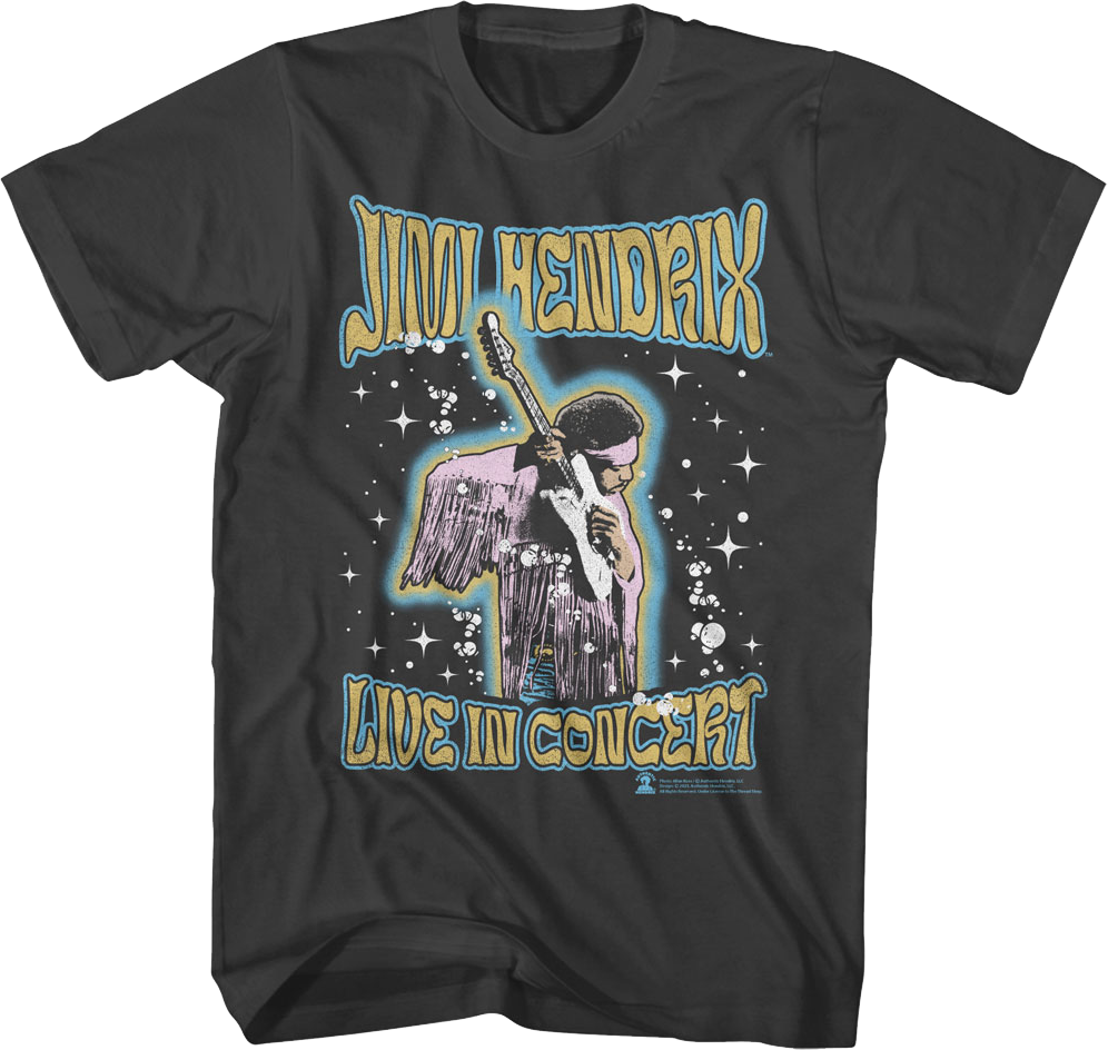 Galactic Concert Jimi Hendrix T-Shirt Hoodie, Sweatshirt | CiraTrend.com (Image 1)