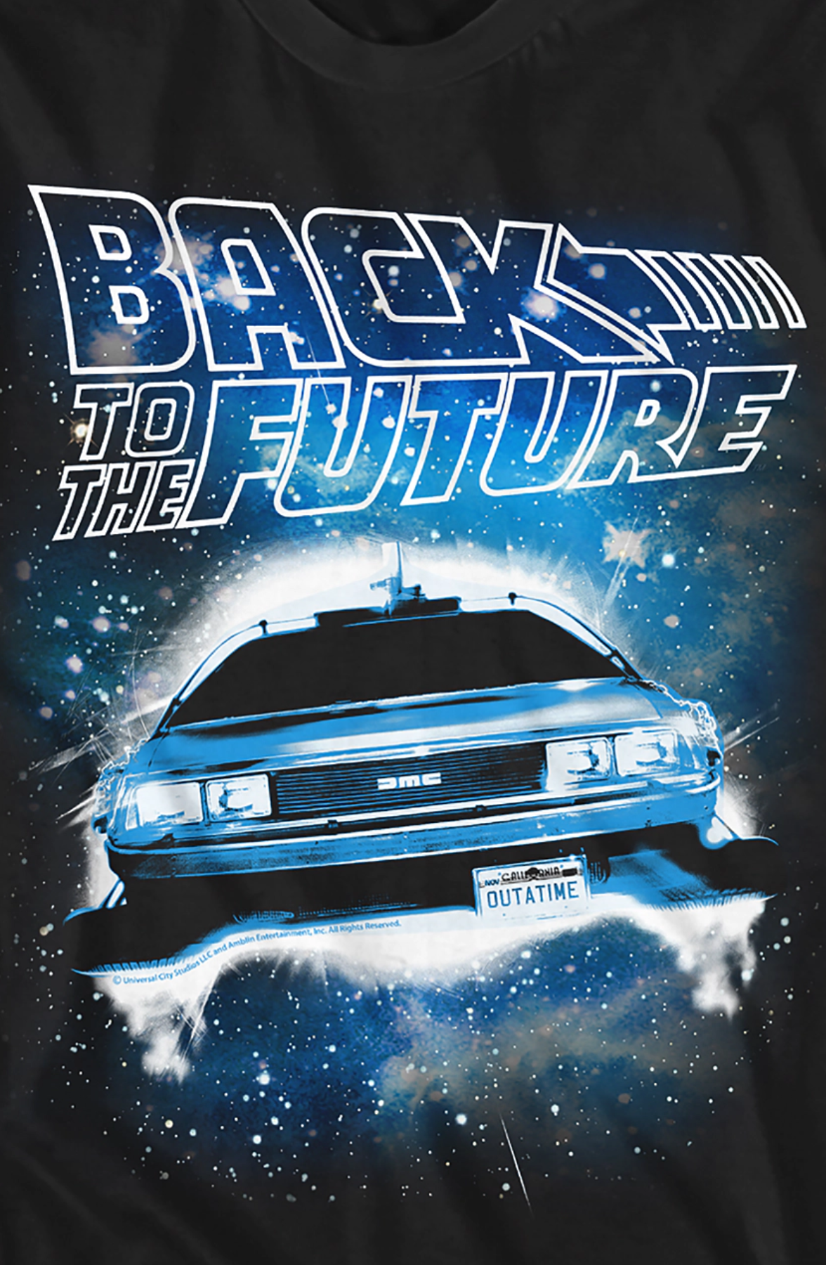 Galaxy Back To The Future T-Shirt Hoodie, Sweatshirt | CiraTrend.com (Image 2)