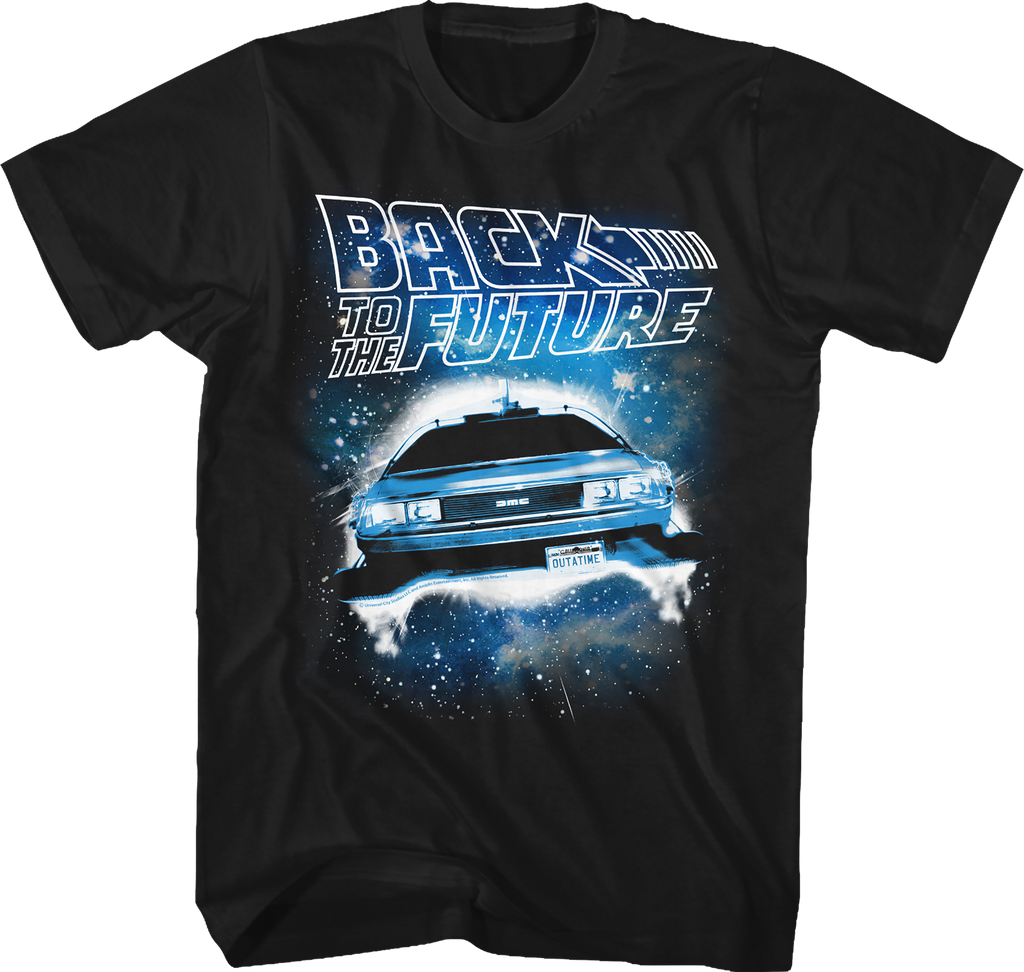 Galaxy Back To The Future T-Shirt Hoodie, Sweatshirt | CiraTrend.com (Image 1)