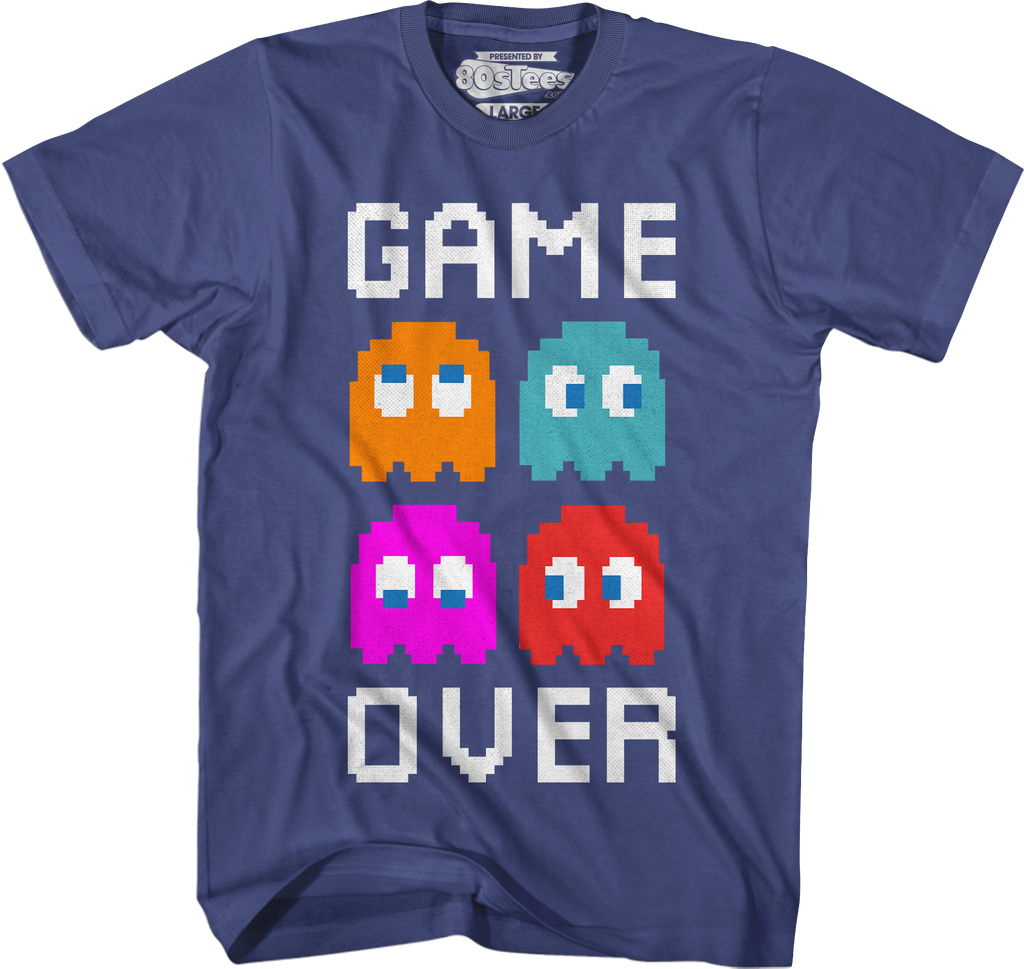 Game Over Ghosts T-Shirt Hoodie, Sweatshirt | CiraTrend.com (Image 3)