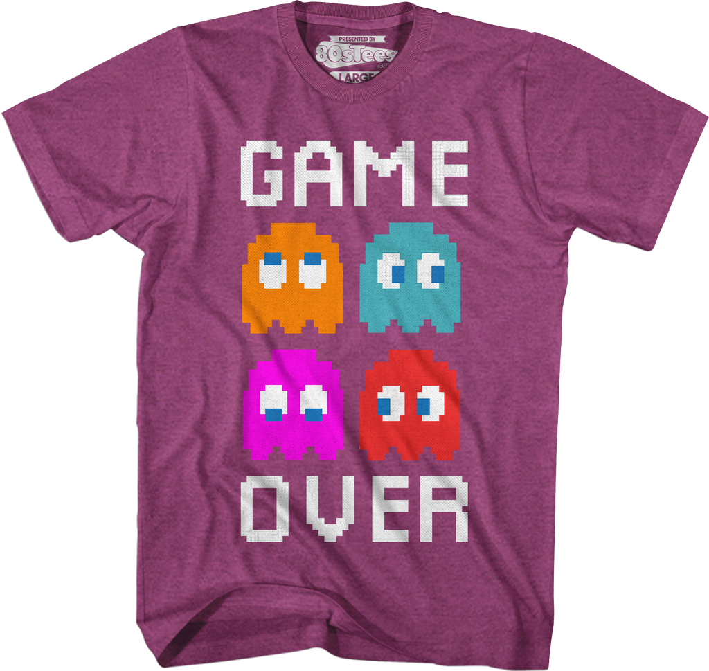 Game Over Ghosts T-Shirt Hoodie, Sweatshirt | CiraTrend.com (Image 4)