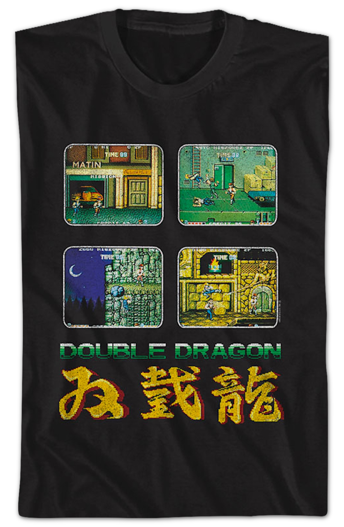 Game Screens Double Dragon T-Shirt Hoodie, Sweatshirt | CiraTrend.com (Image 2)