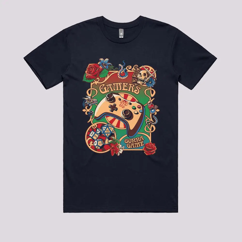 Gamers Gonna Game T-Shirt Hoodie, Sweatshirt | CiraTrend.com (Image 5)